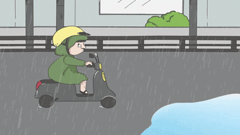 Dở khóc dở cười cùng hội đi xe máy trong mùa mưa!