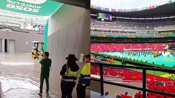Sân khai mạc World Cup 2026 bất ngờ ngập nước