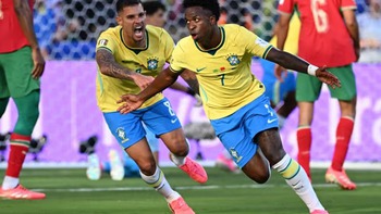 Video: Bàn thắng đẳng cấp của Vinicius vào lưới Morocco