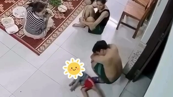 Kỹ năng diễn xuất của con trai ăn đứt ông bố U40