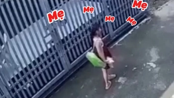 Bé gái ngơ ngác vì bỗng dưng được nghỉ học