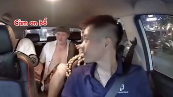 Tài xế đứng hình 5 giây vì bỗng dưng lên chức 'bố'