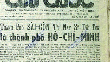 Tìm lại ý tưởng đặt tên Thành phố Hồ Chí Minh
