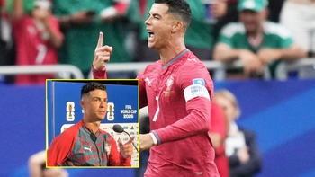 Ronaldo lập kỷ lục World Cup, lảng tránh câu hỏi về Messi