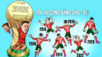Xin hãy trả lại công bằng cho Cristiano Ronaldo
