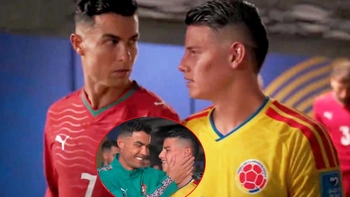 Ronaldo và James Rodriguez khiến fan bồi hồi ở World Cup