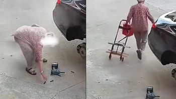 Video hài nhất tuần qua: Thợ sửa Mercedes 'đau đầu' khi cụ bà nhặt mất 4 con ốc