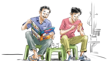 Dù lật hay vuốt hễ vui là cười