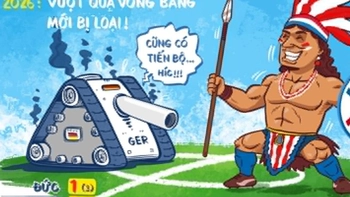 Cỗ xe tăng Đức lại bị loại sớm ở cà 3 kỳ World Cup