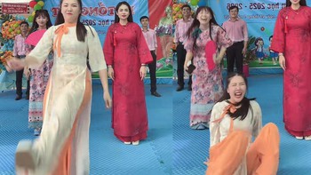Cô giáo dập mông vì khi đu trend