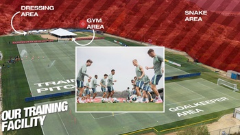 Rắn độc xuất hiện quanh sân tập của tuyển Thụy Sĩ tại World Cup 2026