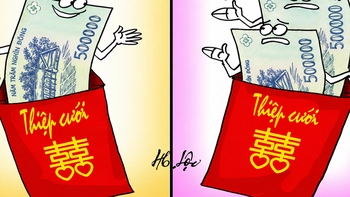 Tiền mừng đám cưới: Góp vui hay... góp vốn?