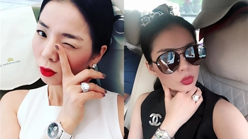 Đếm hột xoàn giải sầu và két sắt 'quá tải' vì kim cương của mỹ nhân Việt