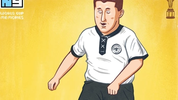 Tượng đài World Cup P.5: Helmut Rahn, người viết nên 'Phép màu Bern'