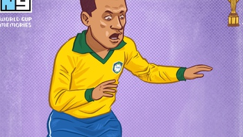 Tượng đài World Cup P.7: Garrincha gánh cả Brazil khi Pele vắng mặt