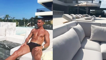 Ronaldo nghỉ dưỡng sau World Cup theo phong cách của tỉ phú