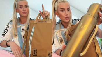 Bạn gái Senesi vô tình hé lộ món quà Messi tặng đồng đội sau World Cup 2026