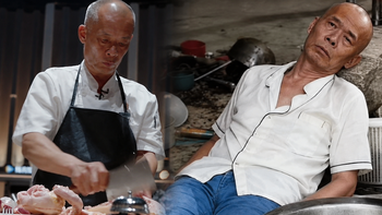 Chủ quán lẩu gà 'van khách đừng tới' bị loại ở show Tạ Đình Phong