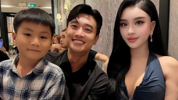Quốc Trường làm ba nuôi con trai Lâm Khánh Chi, hứa tài trợ suốt đời