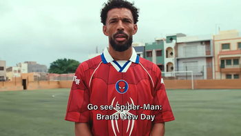 Người hùng World Cup Vozinha bay vào... ‘vũ trụ Người Nhện’