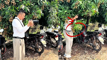 Cameraman nước mình 'vất vả' quá