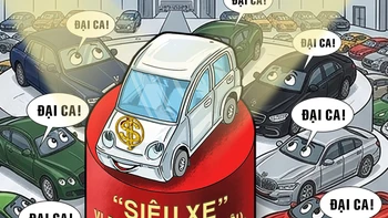 Siêu xe 'siêu phạt nguội' mang biển số Hà Nội