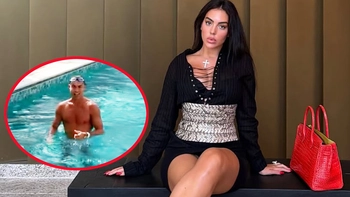 Georgina khoe ông xã Ronaldo đánh thức mình thế nào