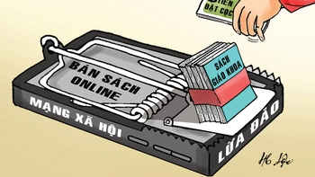 Phụ huynh 'sập bẫy' sách giáo khoa mua qua mạng