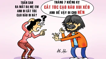 Ra mắt ba mẹ vợ tương lai vào đúng tháng cô hồn