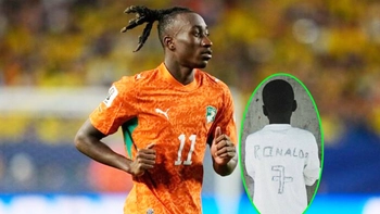 Lý do chiếc áo Ronaldo thời thơ ấu của Diomande gây sốt cõi mạng