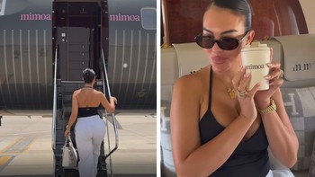 Ronaldo đang bị vợ ‘lấn chiếm’ máy bay riêng