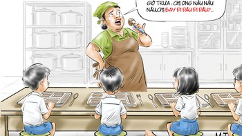 Suất ăn bán trú chơi hệ... delay