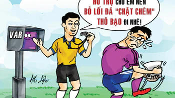 V-League thời check VAR: Đá bóng thôi, đừng 'diễn'
