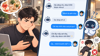 Bị chatbot gọi nhầm là 'chị', anh khách quay xe không mua nữa