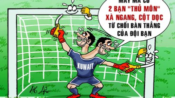 U23 Việt Nam bó tay trước hai 'thủ môn' đặc biệt của Kuwait