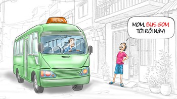 Mai mốt đứng trong hẻm cũng bắt được xe buýt