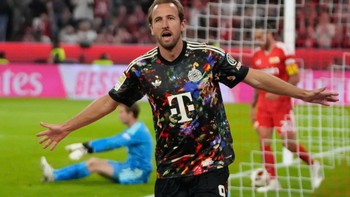 Harry Kane thiết lập kỷ lục tốc độ săn bàn đáng nể ở Bundesliga