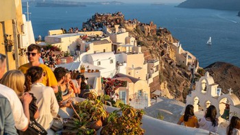 Lạc bước đảo thiên đường Santorini