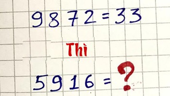 Rèn luyện trí não với câu đố toán học (P22)