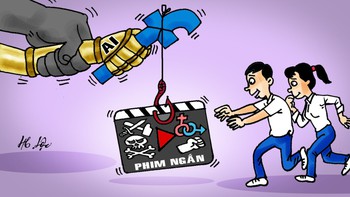 Chiếc cần câu phim ngắn AI 'cướp' hết thời gian trong ngày