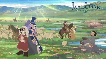 Jaadugar: Anime mang nét vẽ cổ tích nhưng kể câu chuyện lịch sử