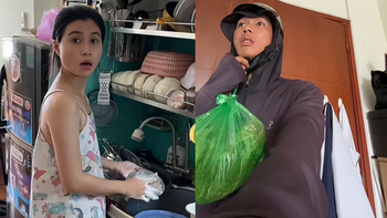 Chồng khóc thét vì bị vợ bỏ quên ở chợ