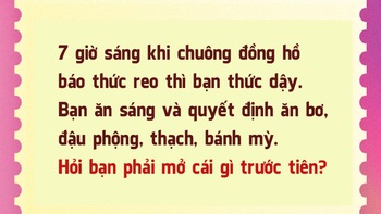 Câu đố hack não: Có tất cả mấy cái chân trên sàn nhà?