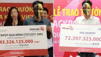 Tìm điểm khác nhau của hai người đàn ông trúng số