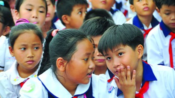 Giáo dục tiểu học: Cần tình yêu và lòng tin