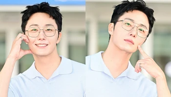 Jung Il Woo đẹp trai phát sáng trên đường sang Việt Nam
