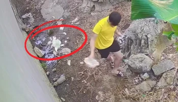 Thanh niên đứng hình với màn 'vẩy rau' lỗi