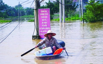 Tìm "chỗ ở" cho nước mưa