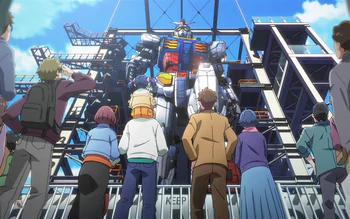 Tượng đài anime Gundam và loạt dự án hướng tới kỷ niệm 50 năm