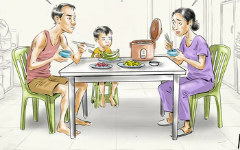 Bữa cơm né giờ cao điểm